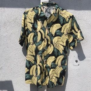 Mens short sleeve button up